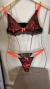 Conjunto Renda neon