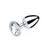 Plug anal transparente Pequeno