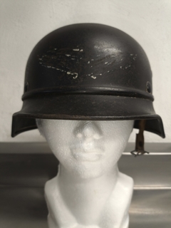 Casco Alemán M-40 Lüftschütz "Beaded" – Fabricante Q66