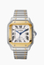 Cartier Santos (Dorado con blanco)