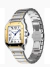 Cartier Santos (Dorado con blanco) - comprar en línea