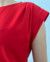 Blusa crepe Inês - Vermelho - comprar online