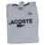 Camiseta Lacoste Branca Fio 30.1 Premium Algodão Masculina - comprar online