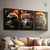 Quadros Decorativos 122x60cm Leão Disciplina Águia Motivação na internet