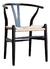 Silla Wishbone negro - comprar en línea
