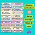 Stickers con mensajes postivos para niñas