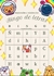 Bingo de letras mayúsculas y minúsculas