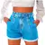 Shorts Jeans Cintura Alta Com Bolso