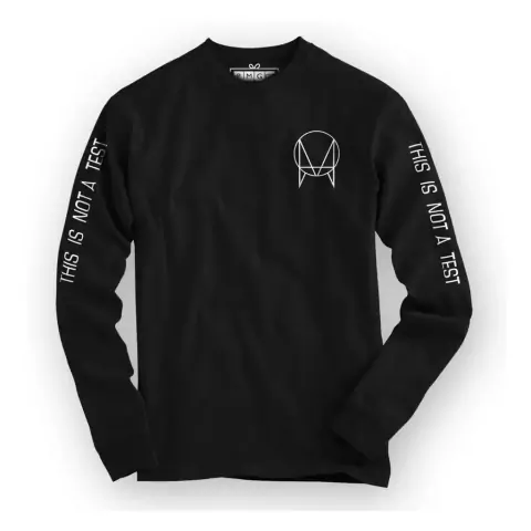 Camiseta Manga Longa "Owsla This Is Not A Test"