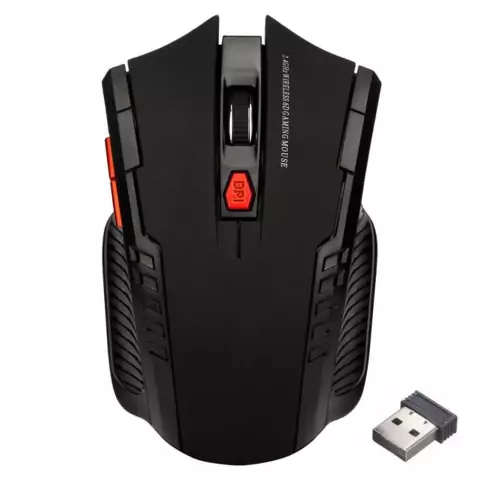 mouse Sem Fio Gamer 2.000dpi 2.4GHz Com Receptor USB