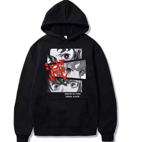 Moletom Blusa Demon Slayer Kimetsu No Yaiba Anime