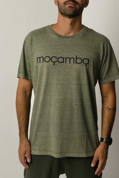 Camiseta Moçamba ( Praia Moçambique) verde