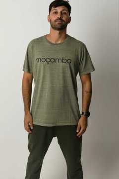 Camiseta Moçamba ( Praia Moçambique) verde - comprar online