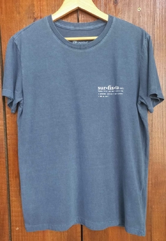 Camiseta Azul Profundo Surfista