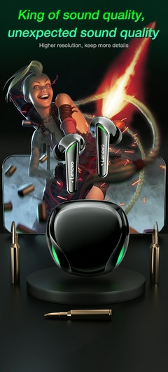 Fone sem Fio Gamer Lenovo XT92 - loja online