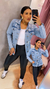 Max jaqueta jeans premium