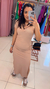 Vestido canelado Georgia na internet