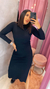 vestido canelado premium