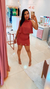 conjunto saia midi crepe - comprar online