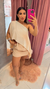 Blusa bata + top faixa - comprar online