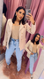 Calça mom jeans na internet