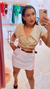 shorts saia com cinto branco - comprar online