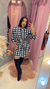 Imagem do Vestido chemise xadrez