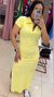 Vestido canelado Georgia - loja online