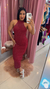 Vestido mídi modal - loja online
