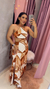 Vestido 2 fendas Catarina - comprar online
