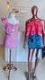 conjunto linho 1 ombro rosa bebe - Deh Store oficial