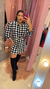 Vestido chemise xadrez na internet