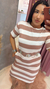 Vestido mídi fenda - loja online