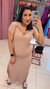 Vestido canelado Georgia - comprar online