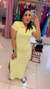 Vestido canelado Georgia