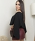 Blusa bata + top faixa na internet