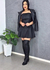 Vestido courino 2 em 1 - loja online