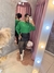 Shorts saia courino 2 cintos - loja online