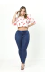 calça jeans skiny modeladora