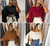 Blusa bata + top faixa - loja online