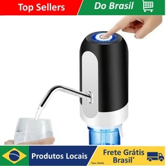 Bomba Elétrica Universal com Carregamento USB para Galão Água Filtro - Blue Bird