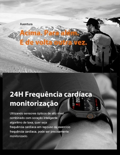W68+ Ultra Smartwatch Relógio Inteligente Masculino DIY Vídeo Relógio Face 2. na internet