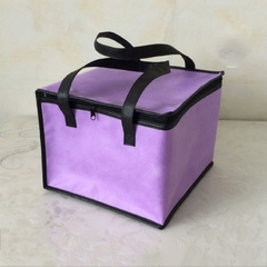 Grande pacote de isolamento térmico não tecido, Lunch Bag, Recipiente portáti - Blue Bird