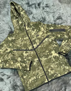 Nike tech fleece camo full zip hoodie and joggers