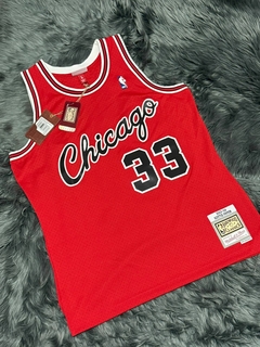 Jersey MITCHELL and ness pippen rojo - comprar en línea