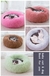 cama donut para cães e gatos na internet