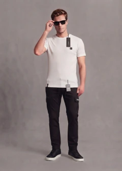 Joggers cargo Bando - Gabardina con cintura elástica - cod. 3932 - Zona X New generation