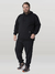 Blusa Moletom de Frio Plus Size com Bolso Canguru e Capuz