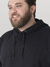 Blusa Moletom de Frio Plus Size com Bolso Canguru e Capuz na internet