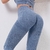 Sem costura leggings mulheres esporte fino shorts justos de fitness cintura alta - comprar online